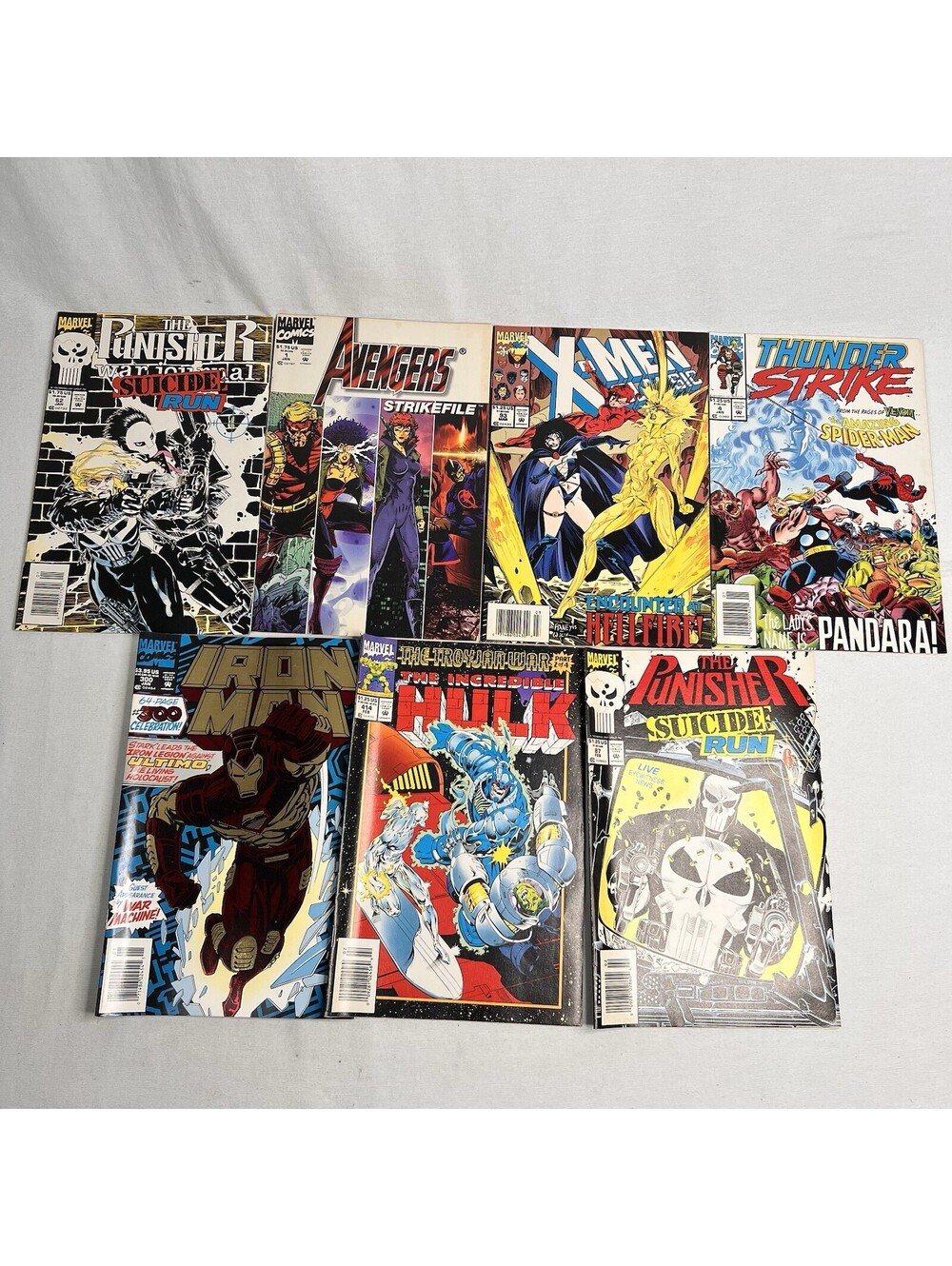 Marvel Comic Books - Lot of 7- Assorted -See Pics Good Condition